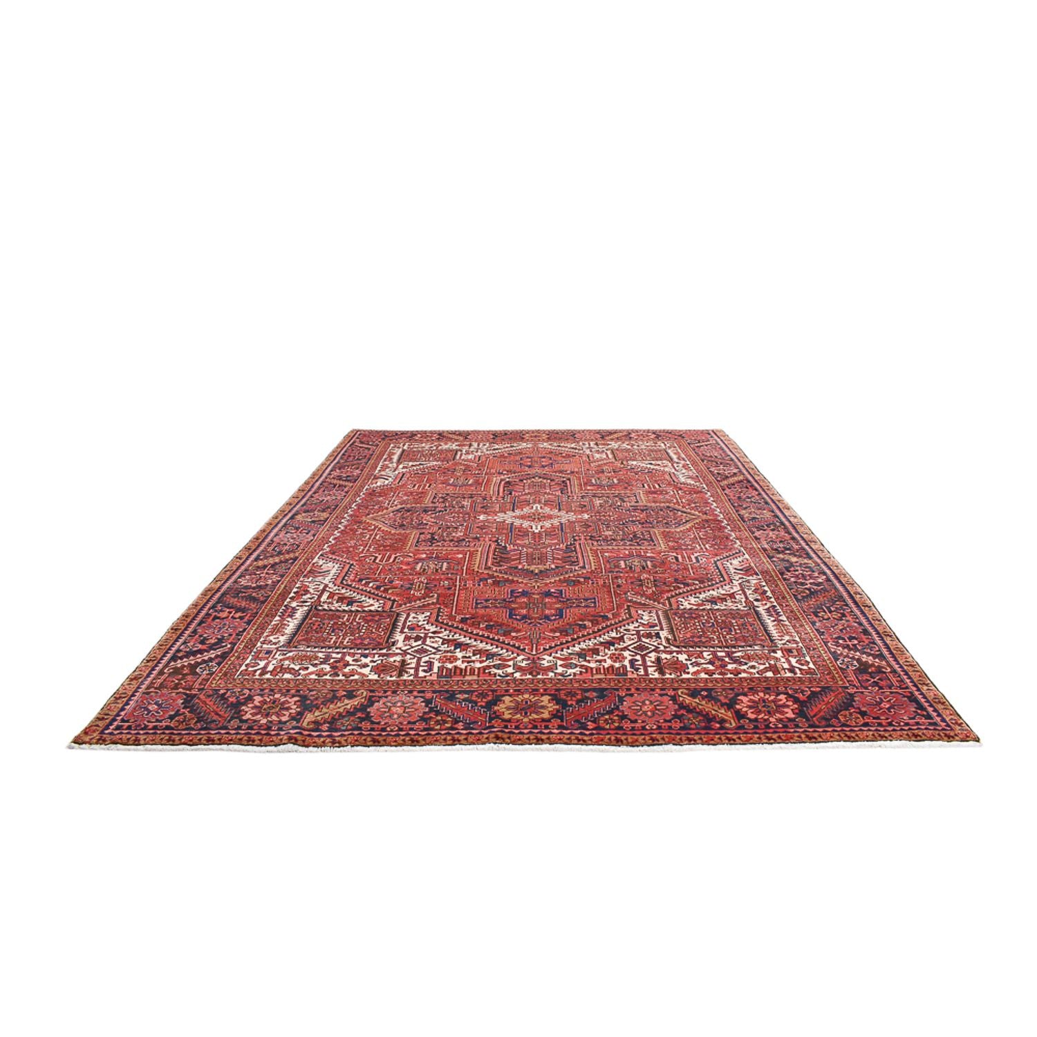 Tapis persan - Nomadic - 392 x 305 cm - rouge