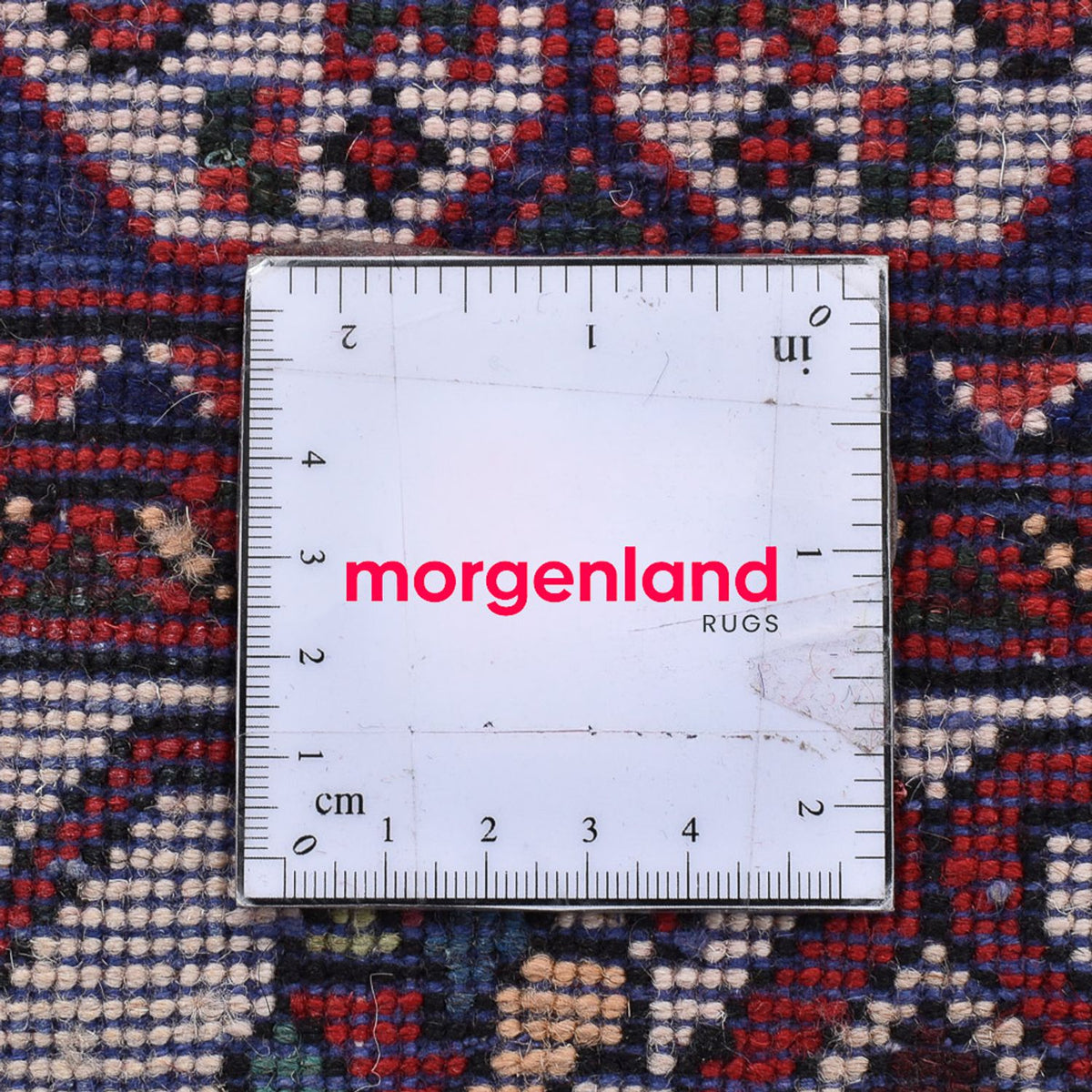 Tapis persan - Nomadic carré  - 208 x 199 cm - rouge