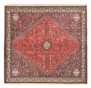 Tapis persan - Nomadic - 220 x 213 cm - rouge