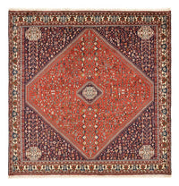 Tapis persan - Nomadic carré  - 197 x 193 cm - rouge