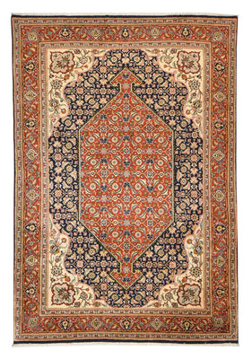 Tapis persan - Classique - 298 x 198 cm - bleu foncé