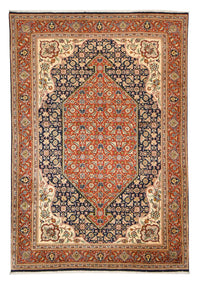 Tapis persan - Classique - 298 x 198 cm - bleu foncé