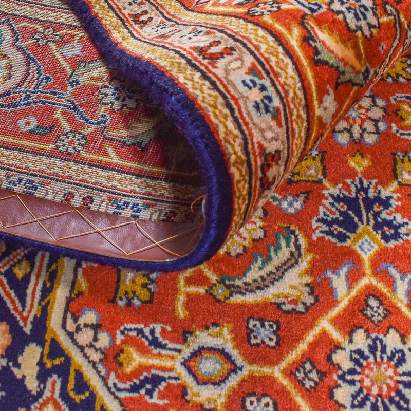 Tapis persan - Classique - 298 x 198 cm - bleu foncé