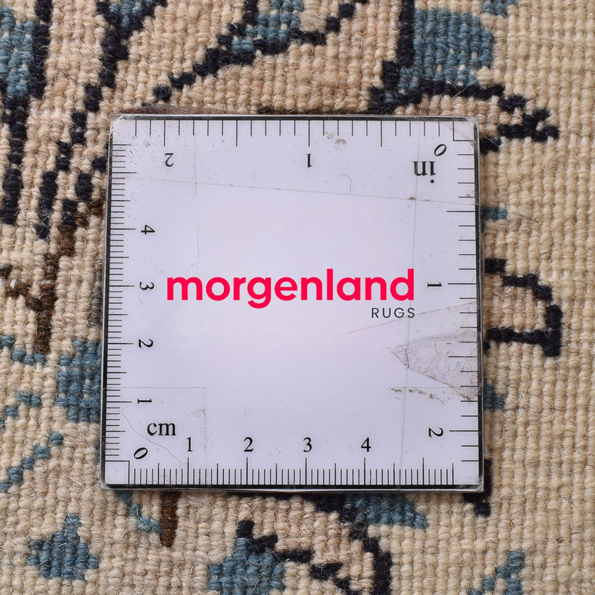 Tapis persan - Nain - 300 x 250 cm - bleu foncé