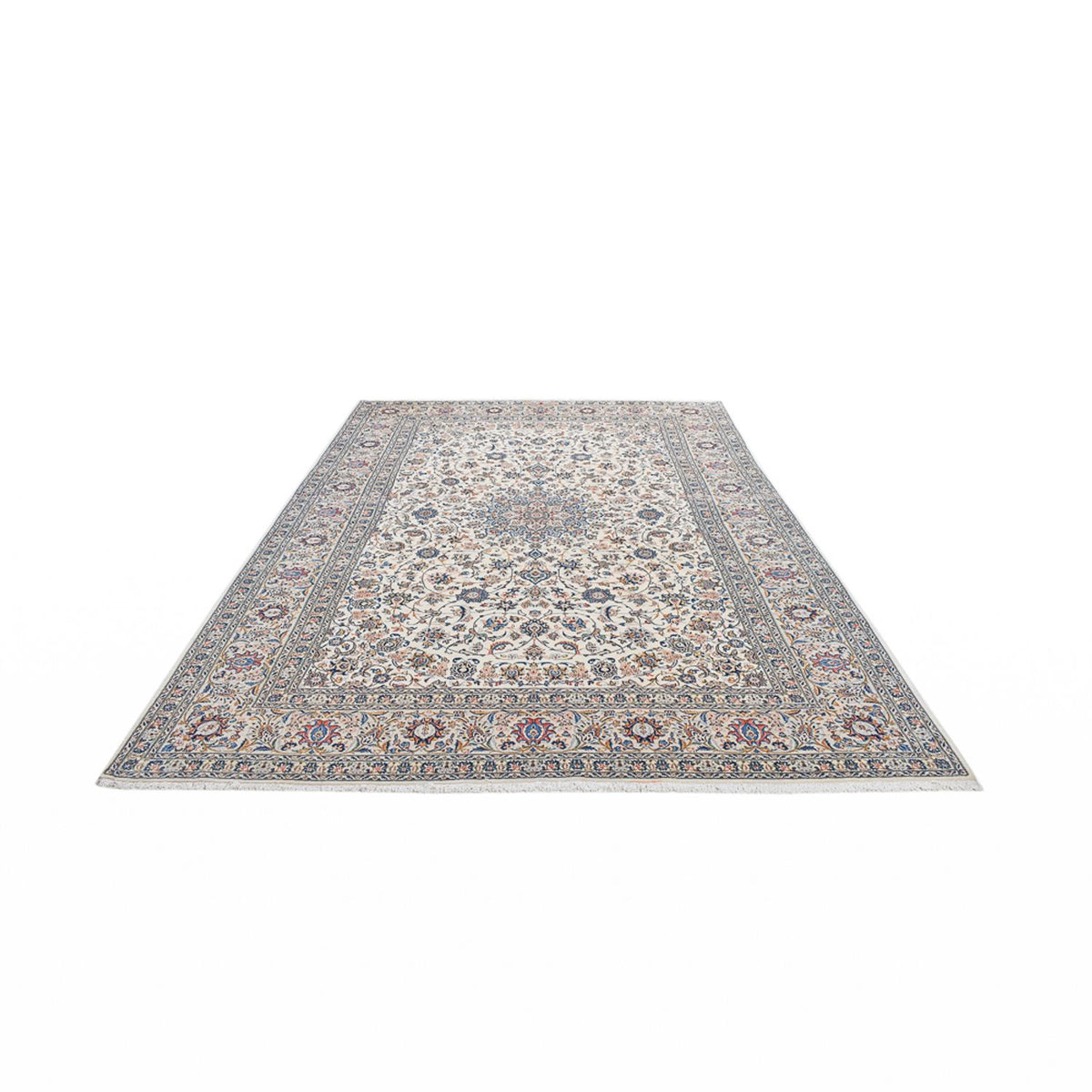 Tapis persan - Keshan - Royal - 355 x 247 cm - gris