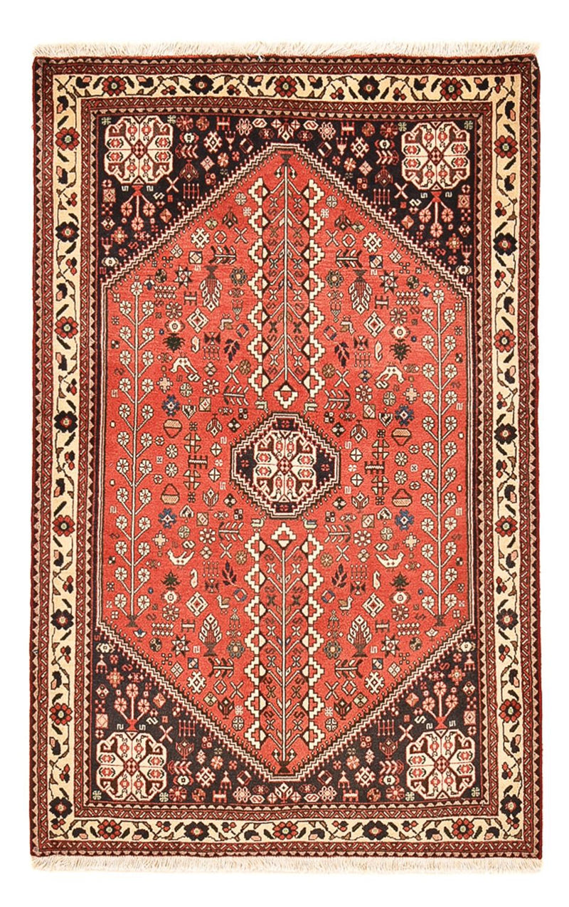 Tapis persan - Nomadic - 160 x 103 cm - rouge