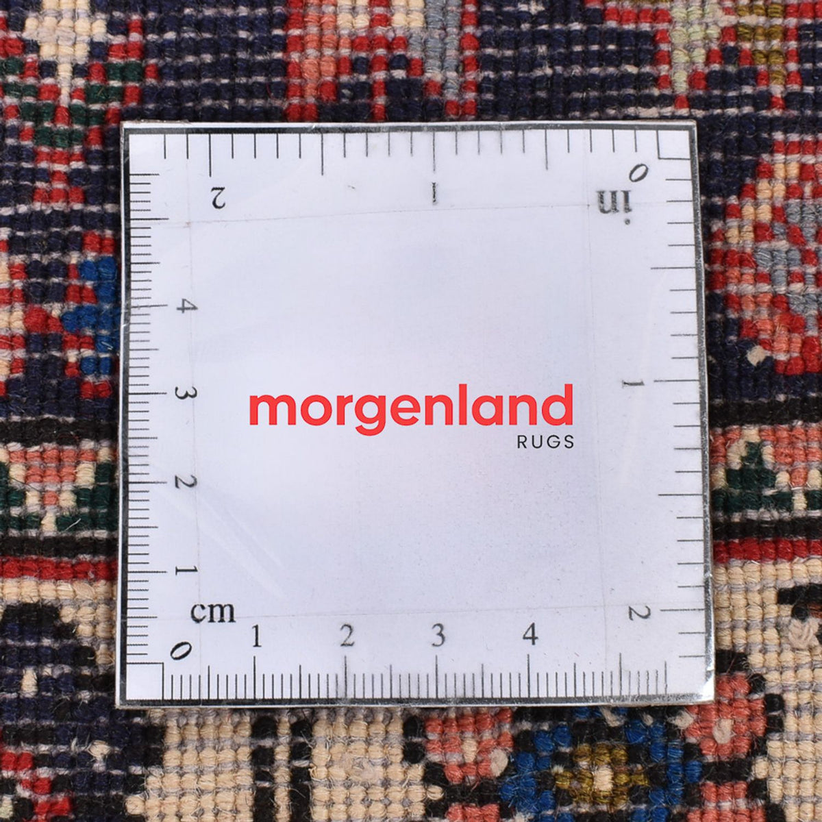 Tapis persan - Nomadic - 150 x 111 cm - rouge