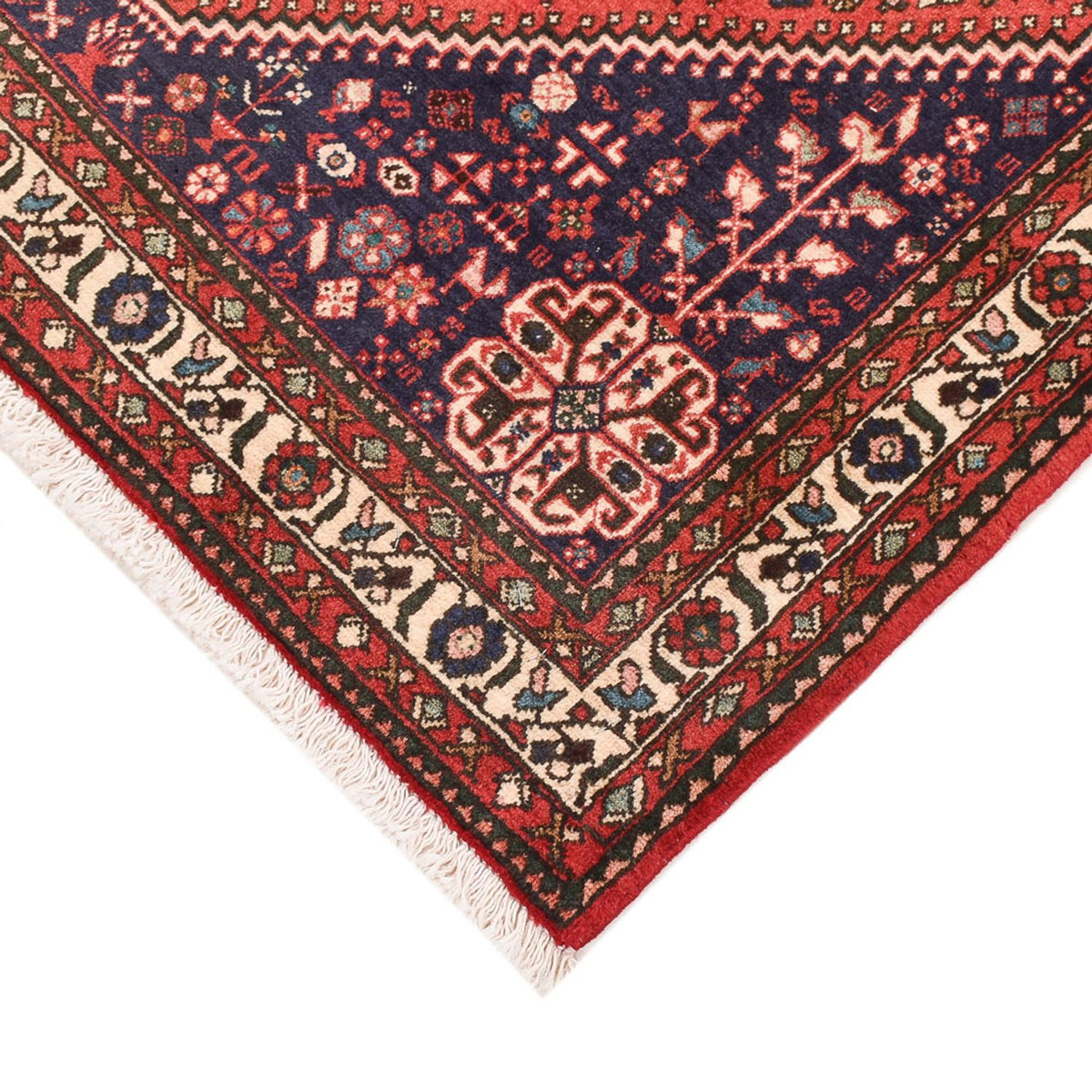 Tapis persan - Nomadic - 144 x 102 cm - rouge