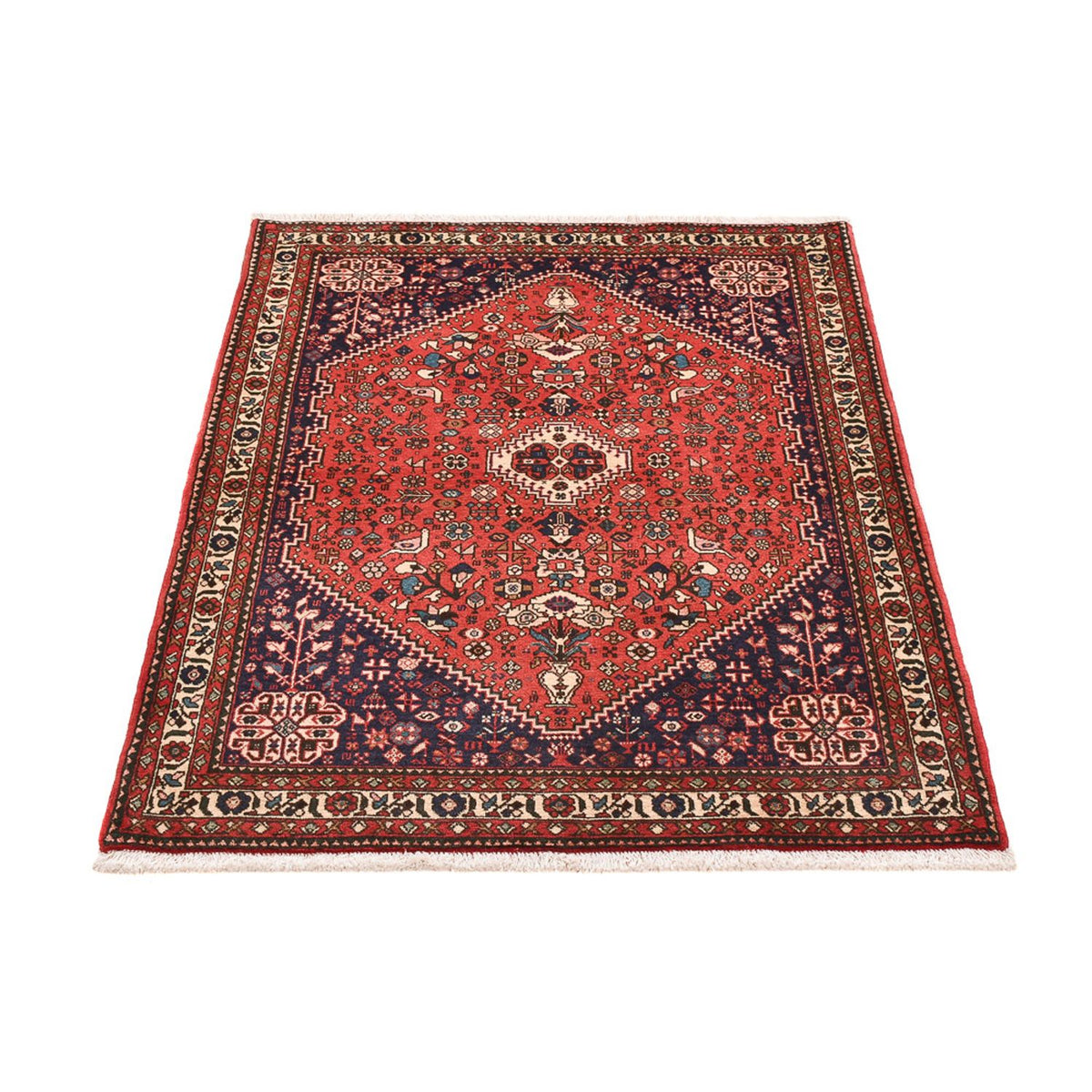 Tapis persan - Nomadic - 144 x 102 cm - rouge