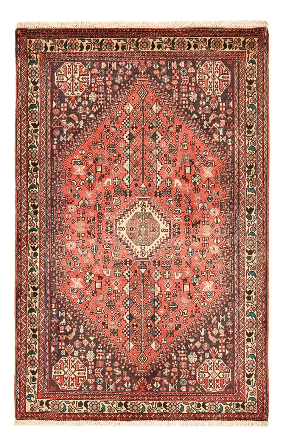 Tapis persan - Nomadic - 155 x 100 cm - rouge
