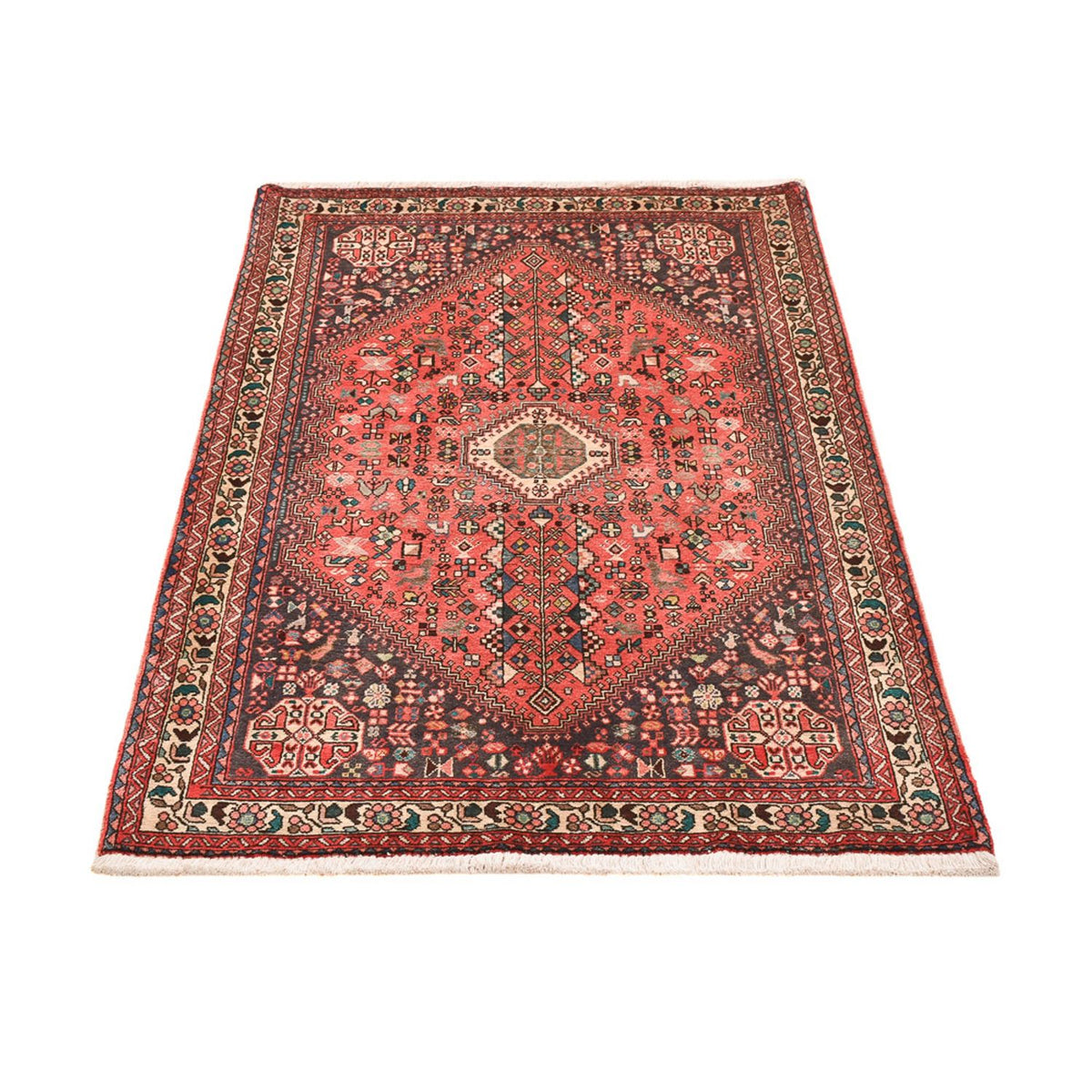Tapis persan - Nomadic - 155 x 100 cm - rouge