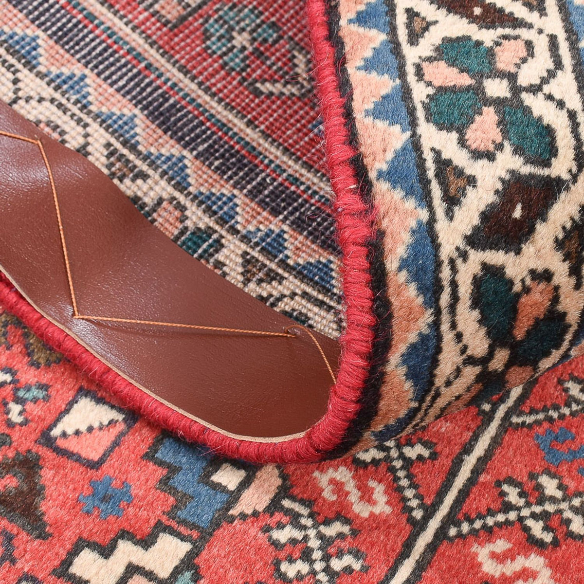 Tapis persan - Nomadic - 142 x 95 cm - rouge