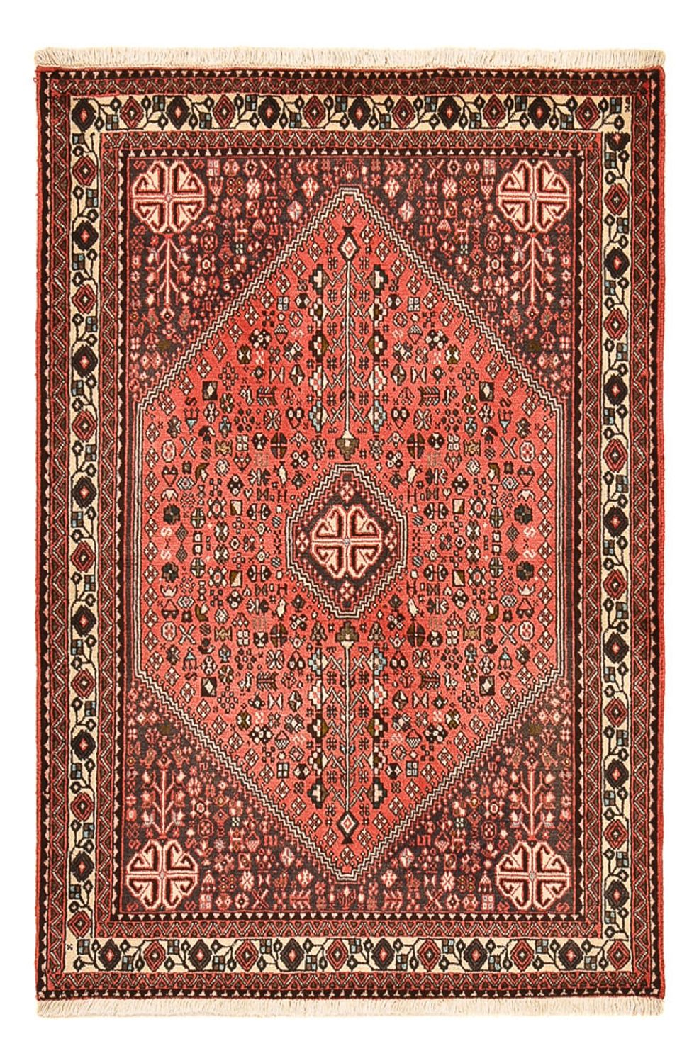 Tapis persan - Nomadic - 150 x 102 cm - rouge