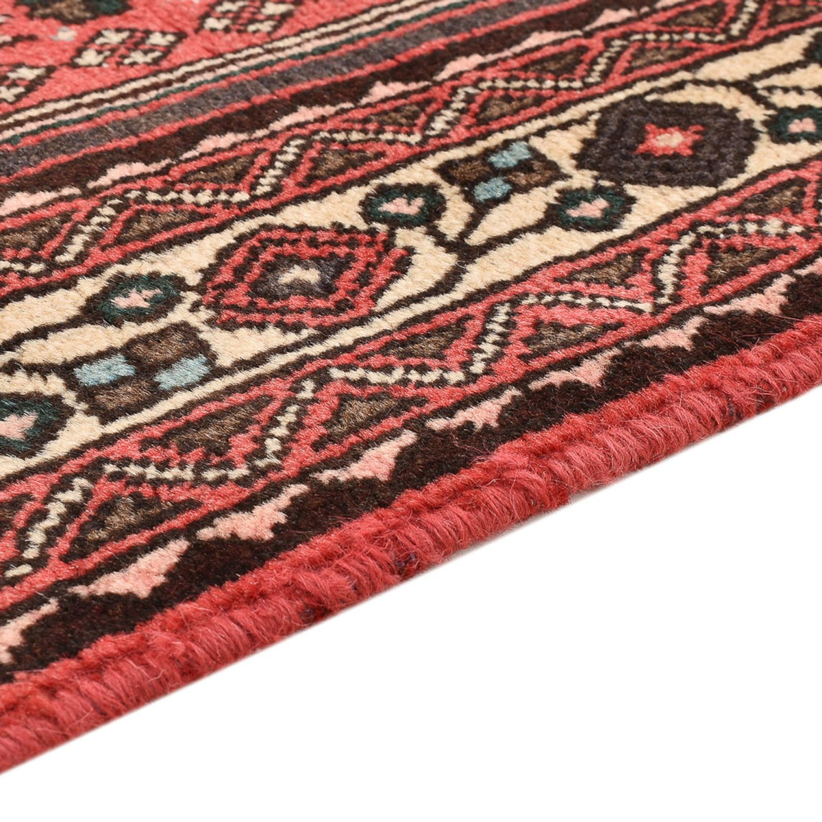 Tapis persan - Nomadic - 150 x 102 cm - rouge