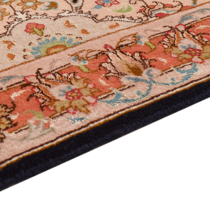 Tapis de couloir Tapis persan - Tabriz - Royal - 288 x 69 cm - bleu foncé