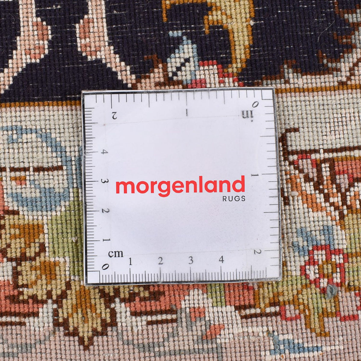 Tapis de couloir Tapis persan - Tabriz - Royal - 288 x 69 cm - bleu foncé