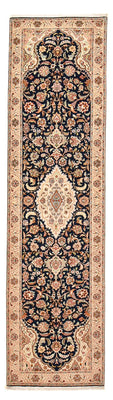 Tapis de couloir Tapis persan - Tabriz - Royal - 310 x 83 cm - bleu foncé