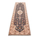Tapis de couloir Tapis persan - Tabriz - Royal - 310 x 83 cm - bleu foncé
