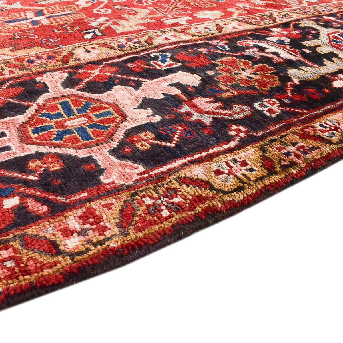 Tapis de couloir Tapis persan - Nomadic - 402 x 332 cm - rouge