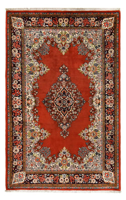 Tapis persan - Ghom - Royal - 219 x 139 cm - rouge