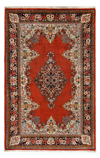 Tapis persan - Ghom - Royal - 219 x 139 cm - rouge