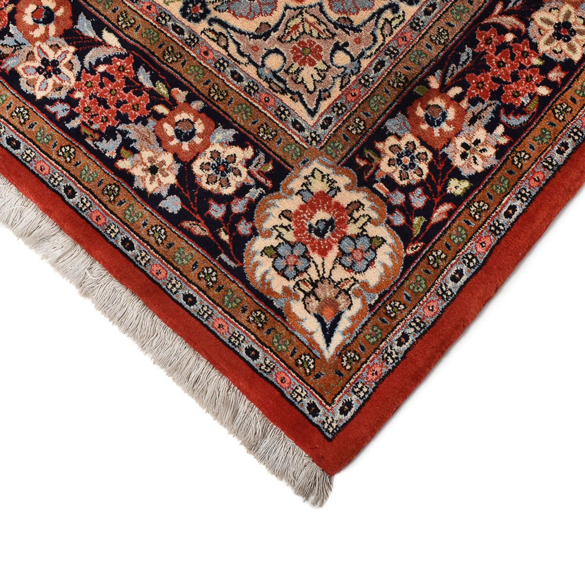 Tapis persan - Ghom - Royal - 219 x 139 cm - rouge