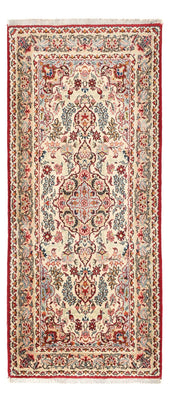 Tapis de couloir Tapis persan - Ghom - 170 x 71 cm - beige clair