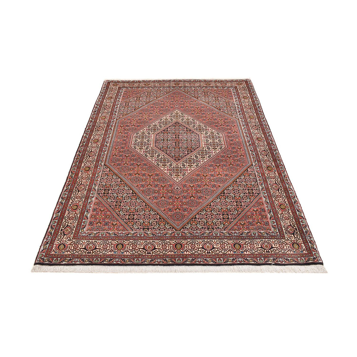 Tapis persan - Bidjar - 232 x 159 cm - rouille