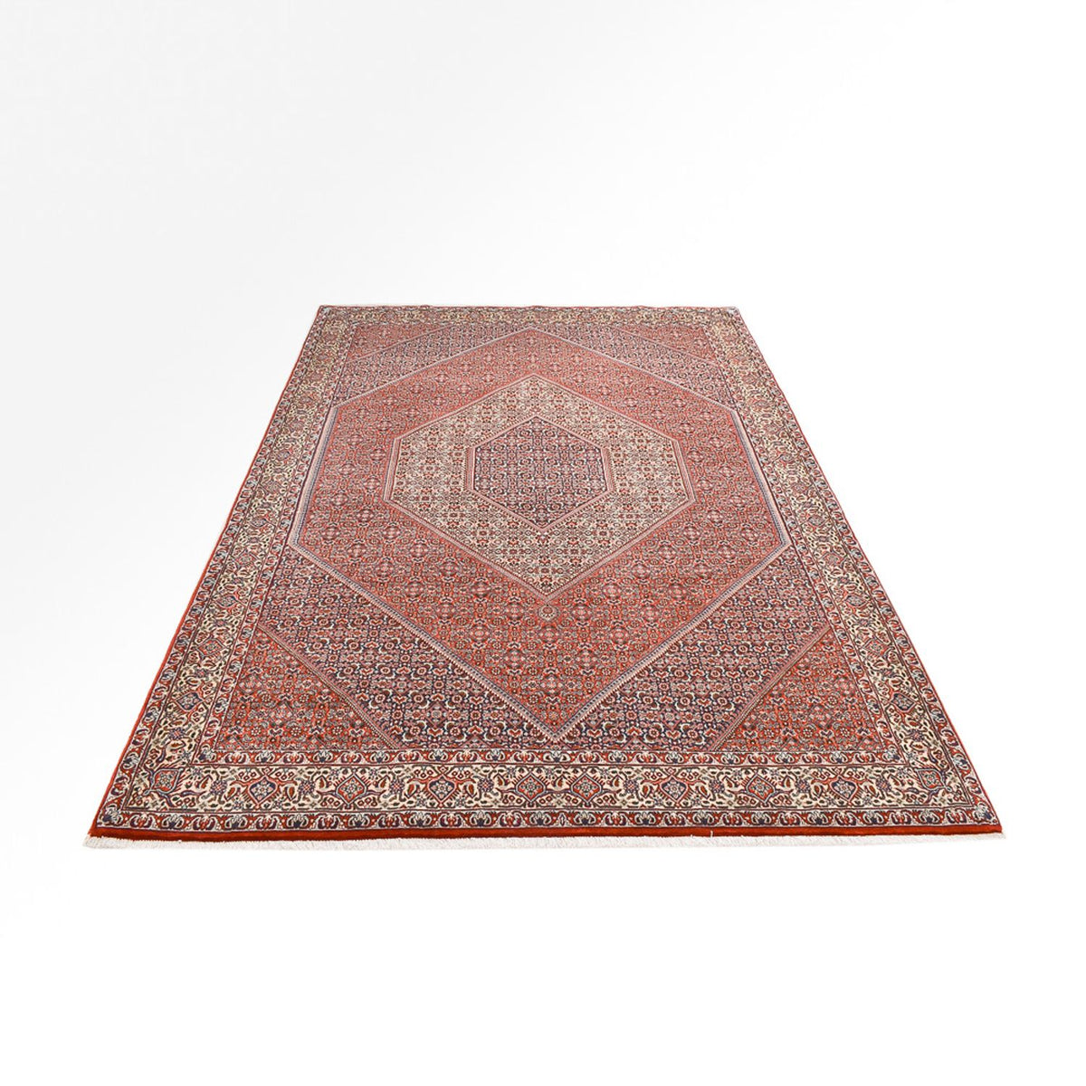 Tapis persan - Bidjar - 295 x 196 cm - rouille