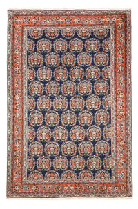 Tapis persan - Bidjar - 303 x 199 cm - bleu foncé