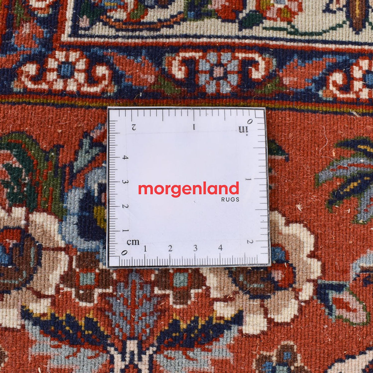 Tapis persan - Bidjar - 303 x 199 cm - bleu foncé