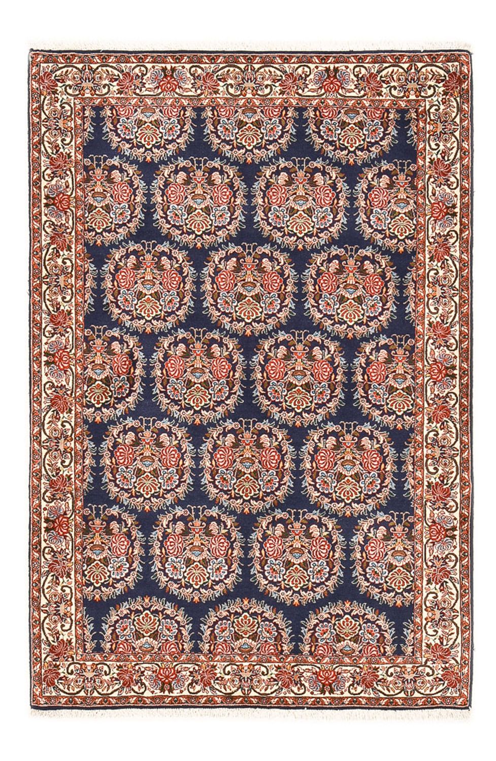 Tapis persan - Bidjar - 167 x 110 cm - rouille