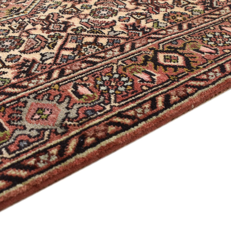 Tapis de couloir Tapis persan - Bidjar - 400 x 72 cm - beige foncé