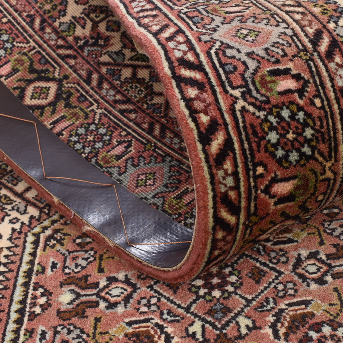 Tapis de couloir Tapis persan - Bidjar - 400 x 72 cm - beige foncé