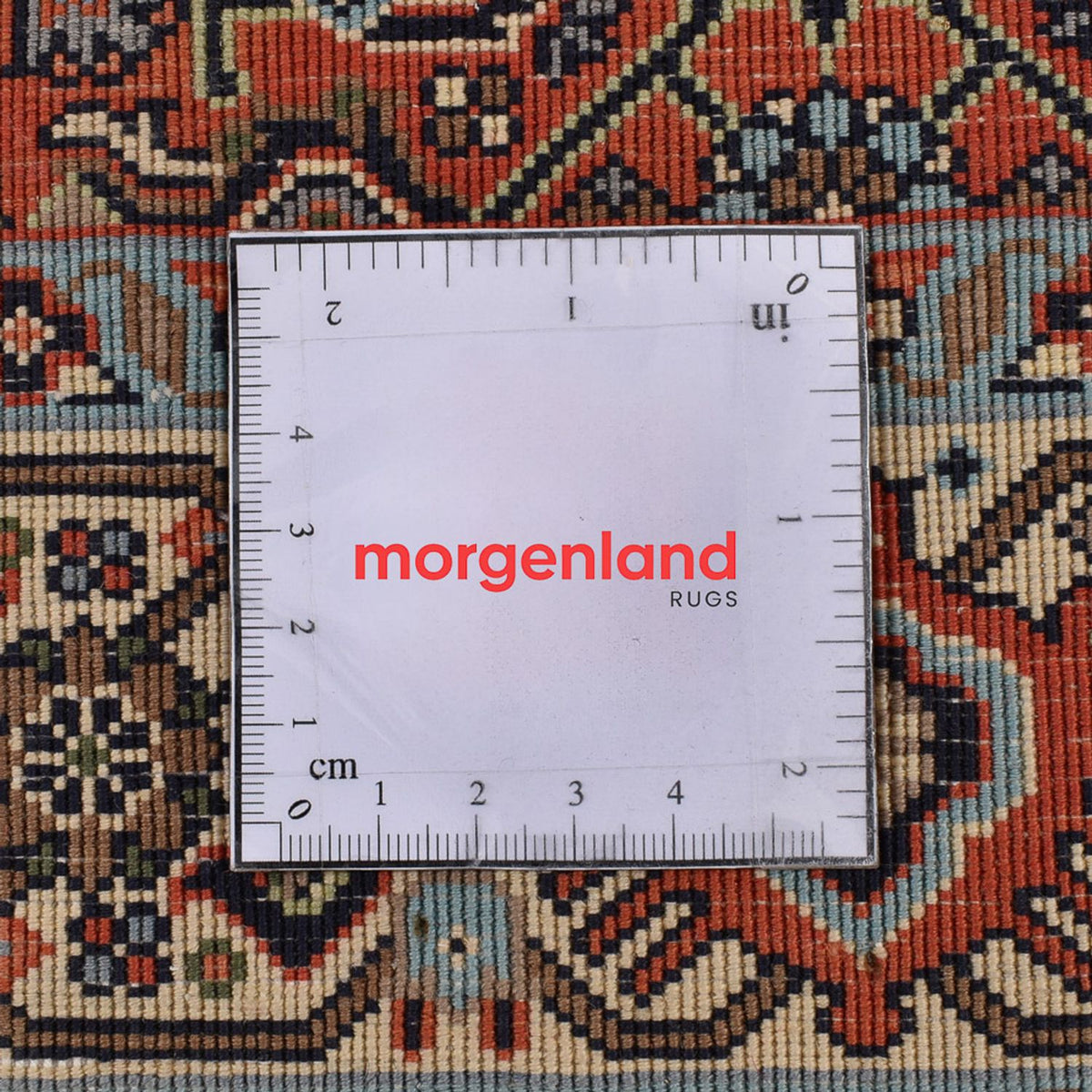 Tapis de couloir Tapis persan - Bidjar - 308 x 79 cm - rouille