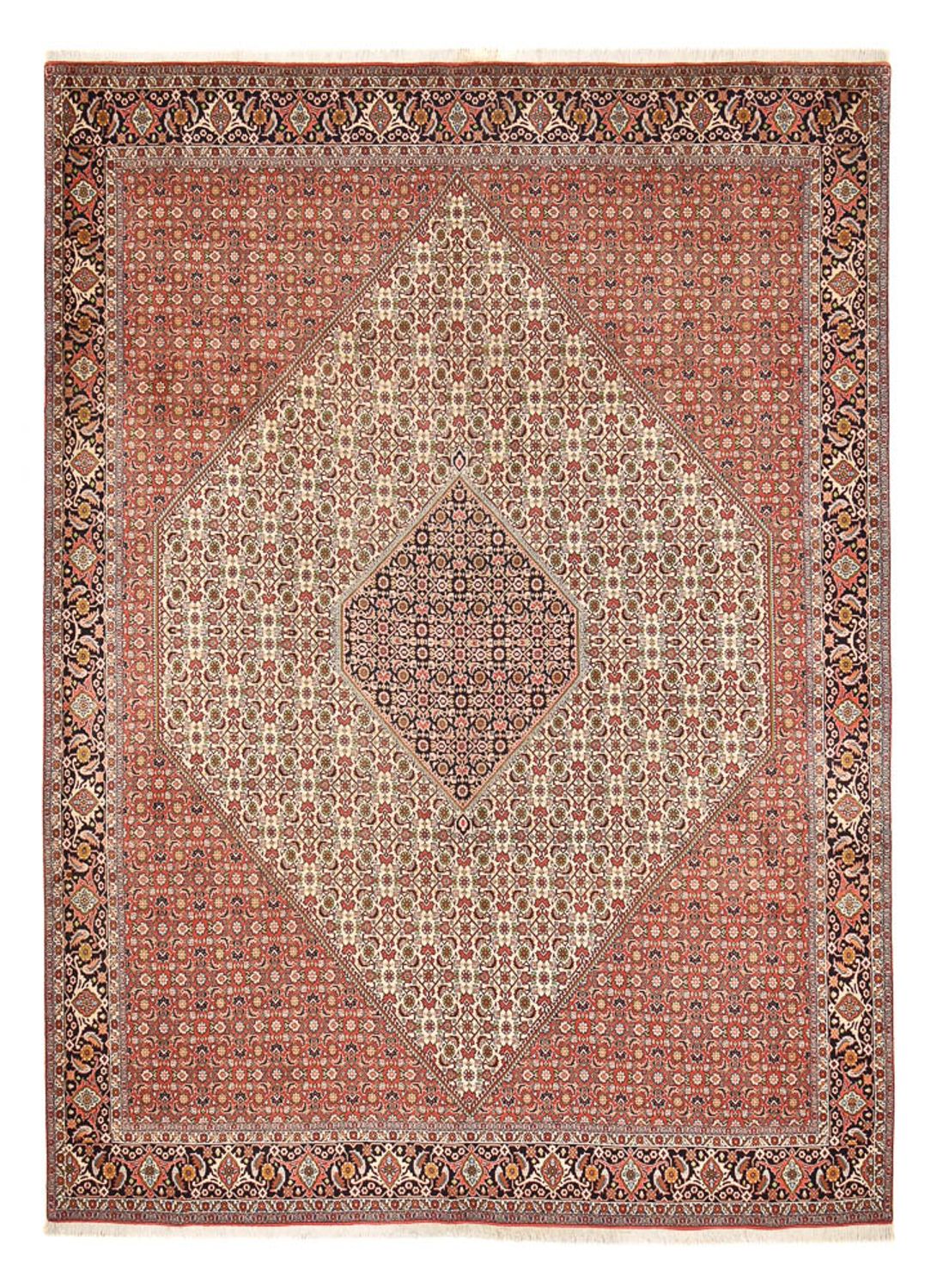 Tapis persan - Bidjar - 396 x 294 cm - rouille