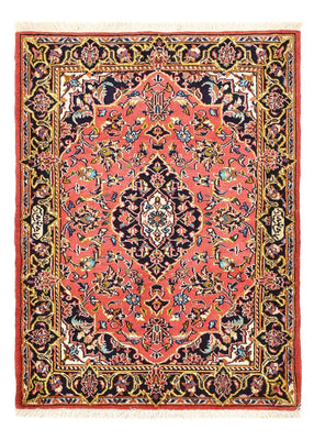 Tapis persan - Keshan - 100 x 70 cm - rouge clair