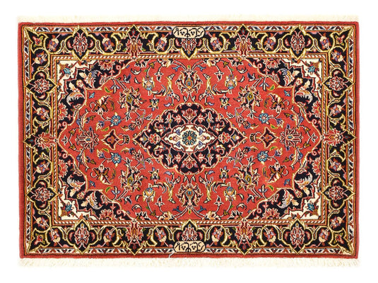 Tapis persan - Keshan - 100 x 70 cm - rouge