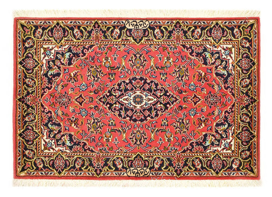 Tapis persan - Keshan - 100 x 70 cm - rouge