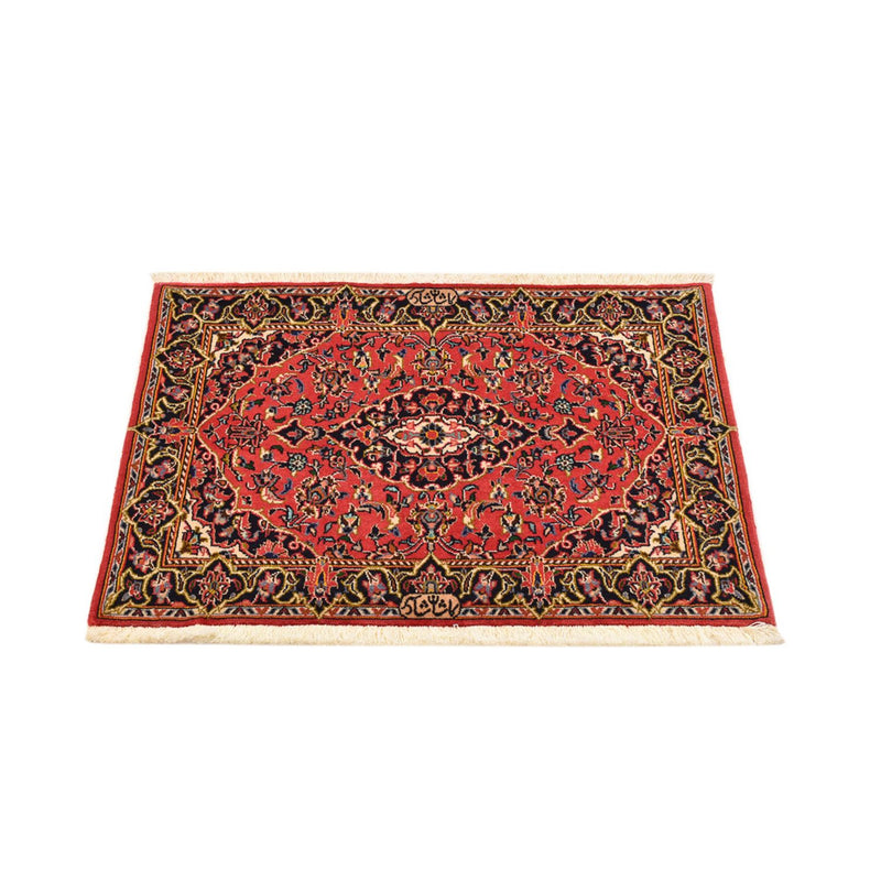 Tapis persan - Keshan - 100 x 70 cm - rouge