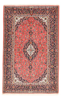 Tapis persan - Keshan - 217 x 138 cm - rouge clair
