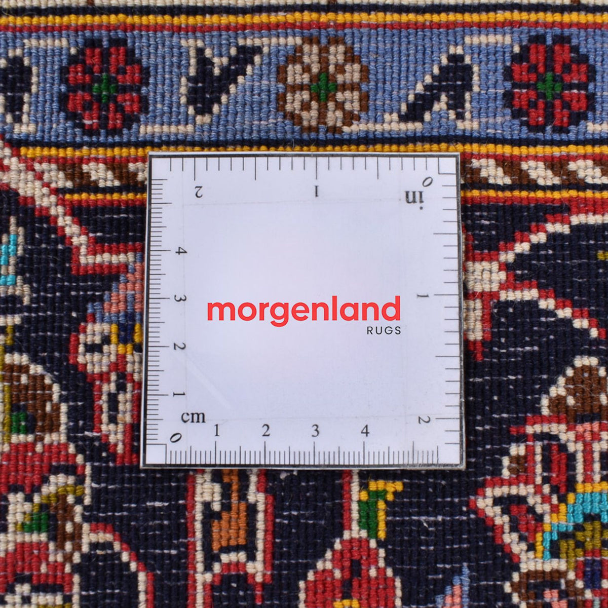 Tapis persan - Keshan - 217 x 138 cm - rouge clair