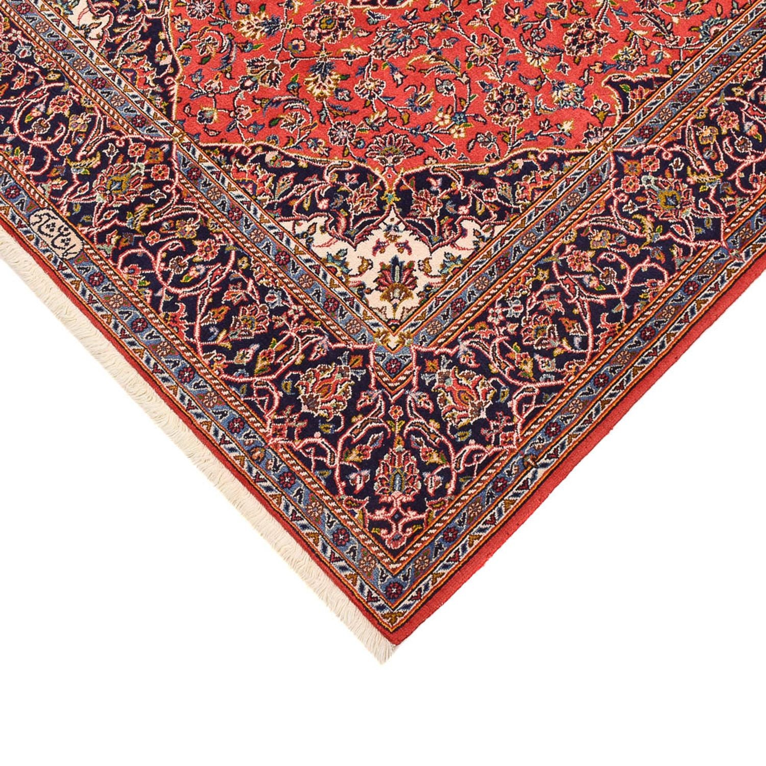 Tapis persan - Keshan - 225 x 142 cm - rouge
