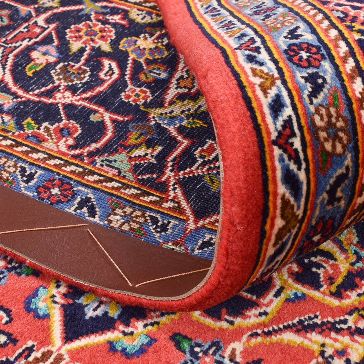 Tapis persan - Keshan - 225 x 142 cm - rouge