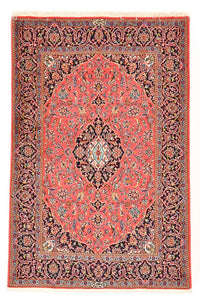 Tapis persan - Keshan - 170 x 114 cm - rouge clair