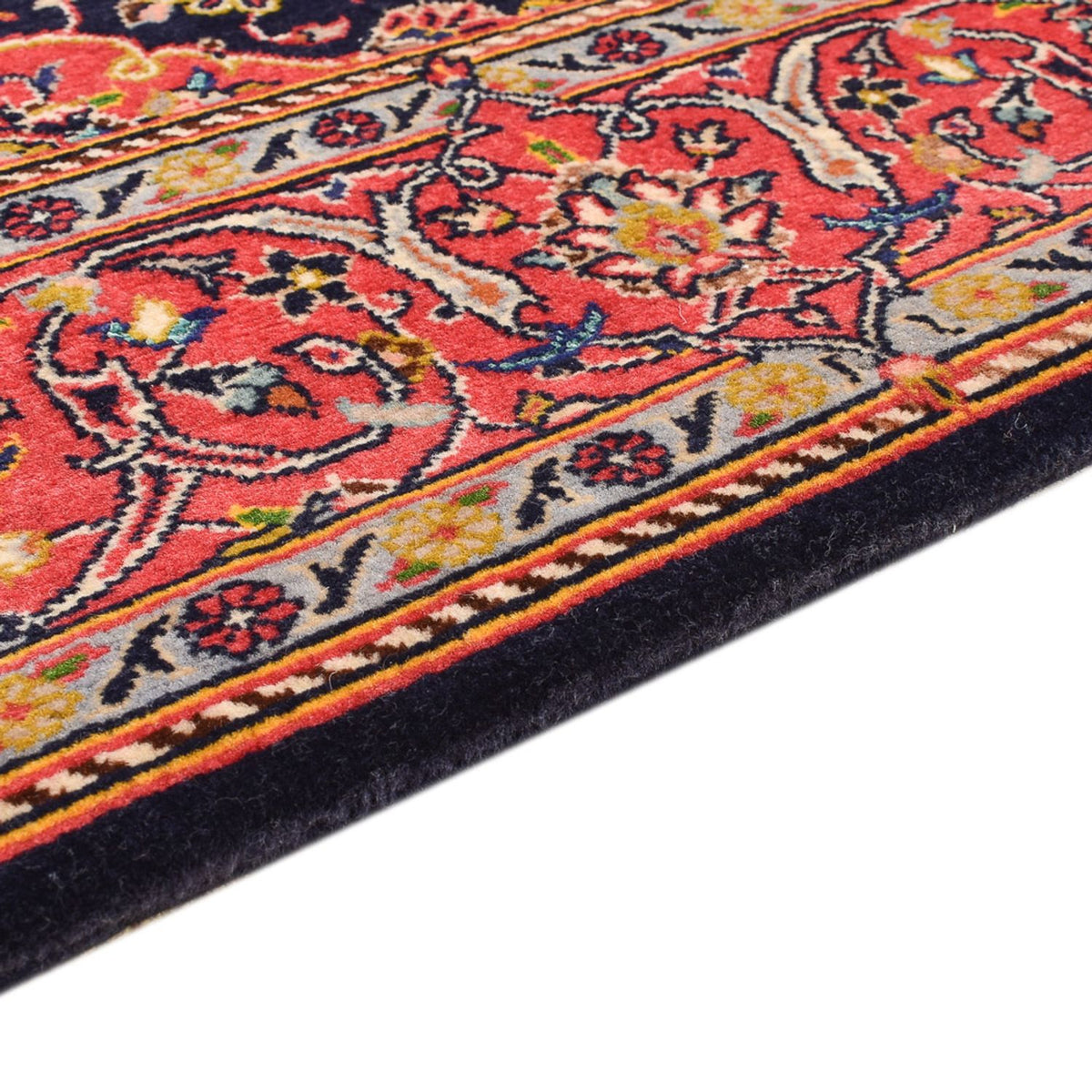Tapis persan - Keshan - 170 x 117 cm - rouge