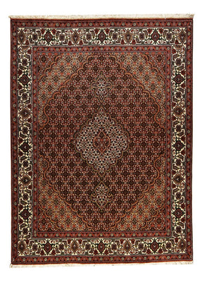 Tapis persan - Tabriz - Royal - 200 x 147 cm - rouge foncé