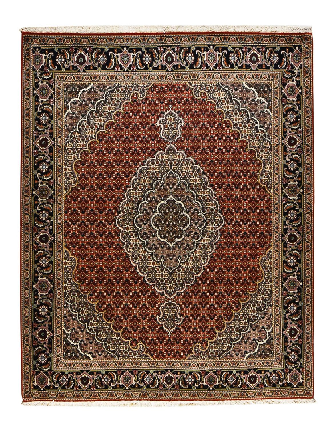 Tapis persan - Tabriz - Royal - 200 x 152 cm - rouge
