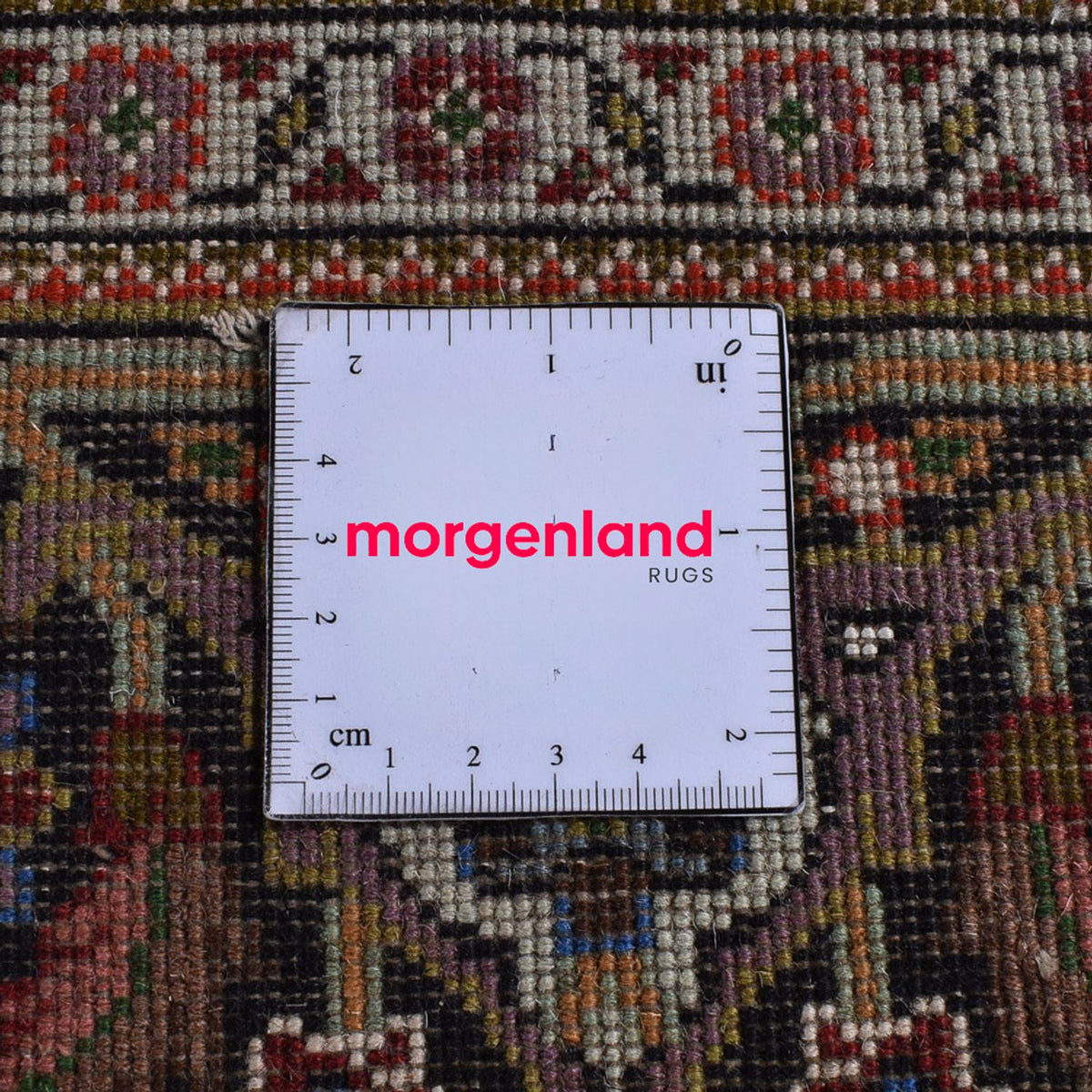 Tapis persan - Tabriz - Royal - 195 x 150 cm - marron foncé