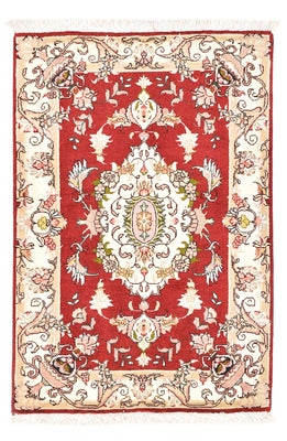Tapis persan - Tabriz - Royal - 90 x 60 cm - rouge
